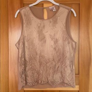 Forever 21 Lace Tank
